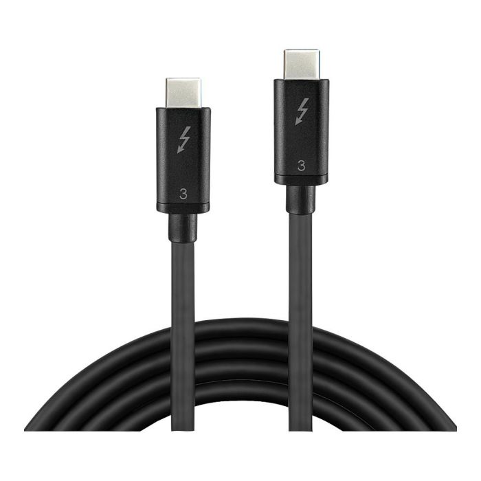 Lindy Cable Thunderbolt 3 Pasivo 0.5m - Conexión Rápida y Versátil para Datos, Vídeo y Energía