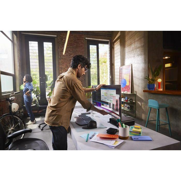 HP Monitor 738pu 37.5" WQHD+ Thunderbolt 4 Curved Ultrawide 15