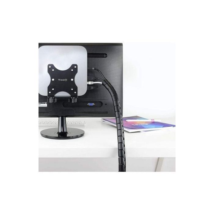 Nanocable 10.36.0001-BK Organizador de Cables Flexible en Espiral 1 Metro Negro - Plástico Alta Resistencia y Fácil Instalación hasta 25mm 4 Nanocable 10.36.0001-BK Organizador de Cables Flexible en Espiral 1 Metro Negro - Plástico Alta Resistencia y Fácil Instalación hasta 25mm 4