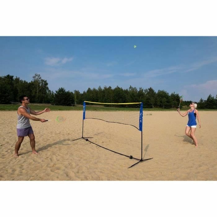 TALBOT TORRO Red Multideporte Kombi - Red de Pie sin Fijación, Altura Ajustable 0,75-1,55m, 3m Ancho, Montaje Rápido, con Funda 1 TALBOT TORRO Red Multideporte Kombi - Red de Pie sin Fijación, Altura Ajustable 0,75-1,55m, 3m Ancho, Montaje Rápido, con Funda 1