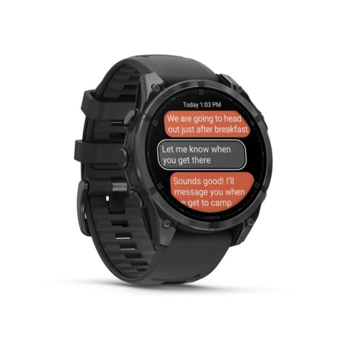 Garmin Fenix 8 3,56 cm (1.4") AMOLED 47 mm Digital 454 x 454 Pixeles Pantalla táctil Negro Wifi GPS (satélite) 5 Garmin Fenix 8 3,56 cm (1.4") AMOLED 47 mm Digital 454 x 454 Pixeles Pantalla táctil Negro Wifi GPS (satélite) 5