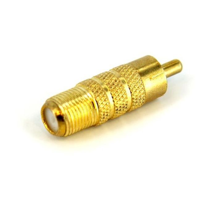 Adaptador RCA Startech RCACOAXMF Amarillo 2 Adaptador RCA Startech RCACOAXMF Amarillo 2