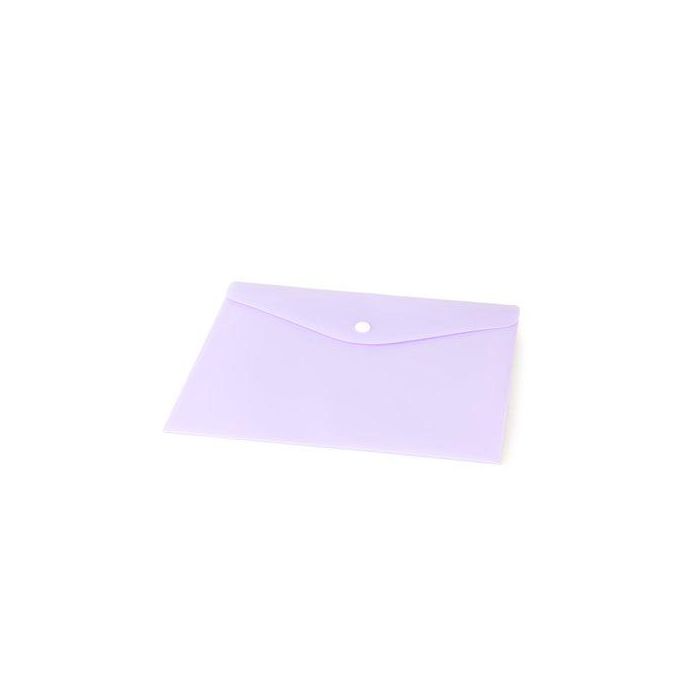 Dosier Sobre Pryse/Olef Pp Broche A4 Lila Pastel 12 unidades