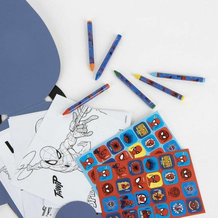 Cerdá Álbum de actividades y colorear Spiderman para niños 3+ años color rojo 25x29x0.1 cm 10
