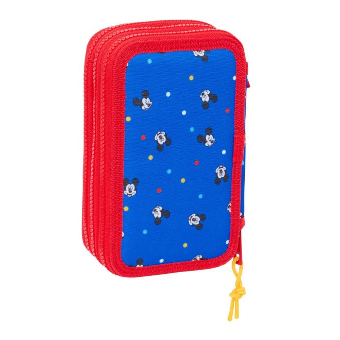 Plumier Triple Mickey Mouse Clubhouse Good day Azul 12,5 x 19,5 x 5,5 cm 37 Piezas 2 Plumier Triple Mickey Mouse Clubhouse Good day Azul 12,5 x 19,5 x 5,5 cm 37 Piezas 2