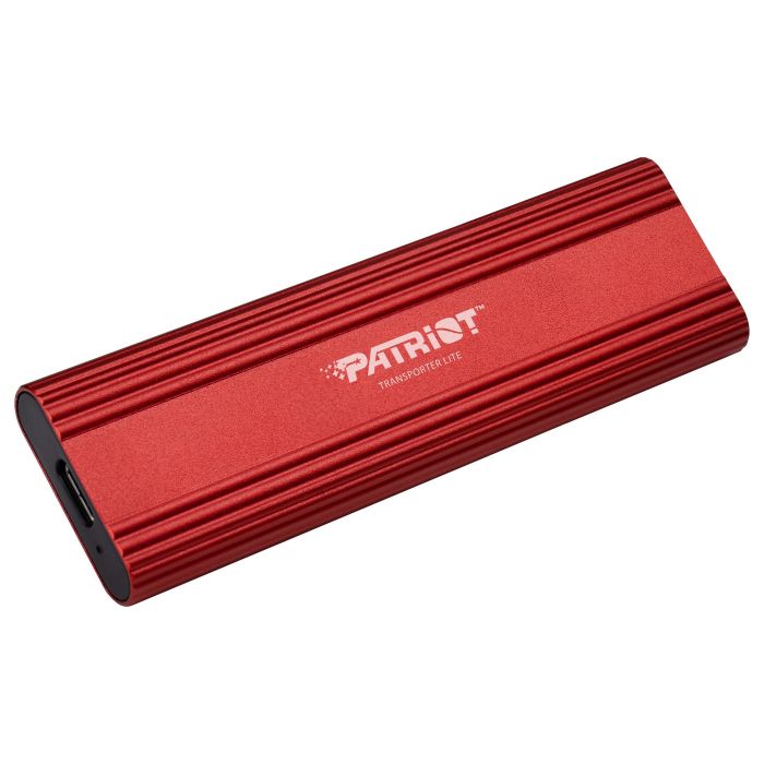 Patriot Transporter Lite 2TB - SSD Externo USB-C 3.2 Gen 2, Velocidad 1000 MB/s, Color Rojo