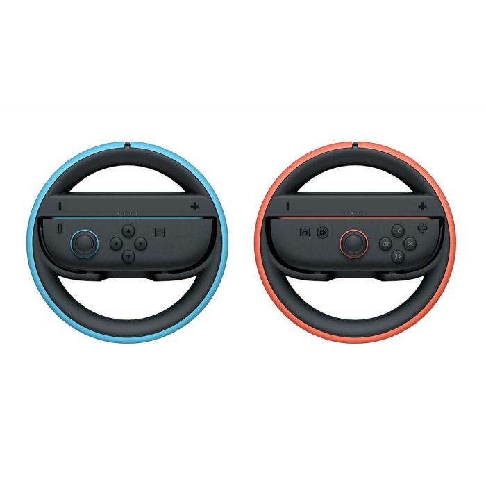 Nintendo Volante para Joy-Con 2 - Compatible con Nintendo Switch, Incluye 2 Volantes (Azul Claro y Rojo Claro) 2 Nintendo Volante para Joy-Con 2 - Compatible con Nintendo Switch, Incluye 2 Volantes (Azul Claro y Rojo Claro) 2