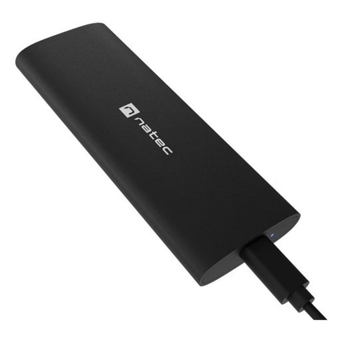 NATEC NKZ-2286 Caja Externa para Unidad de Estado Sólido (SSD) M.2, 10 Gbit/s USB Tipo C, 10 TB Max., Negra 1 NATEC NKZ-2286 Caja Externa para Unidad de Estado Sólido (SSD) M.2, 10 Gbit/s USB Tipo C, 10 TB Max., Negra 1