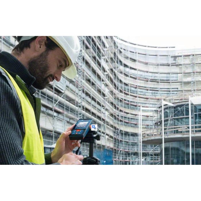 Bosch Professional GLM 100-25 C Telémetro Láser 100m con Pantalla Color IPS 2.8", Visor Digital, Bluetooth e IP54 7 Bosch Professional GLM 100-25 C Telémetro Láser 100m con Pantalla Color IPS 2.8", Visor Digital, Bluetooth e IP54 7