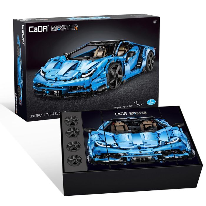 Cada Master: Super Car Blue 3842 Pzas 4