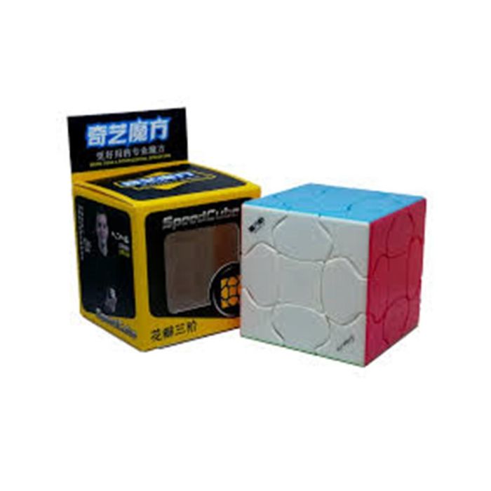 Cubo Rubik Qiyi Fluffy 3x3 Stickerless 1 Cubo Rubik Qiyi Fluffy 3x3 Stickerless 1