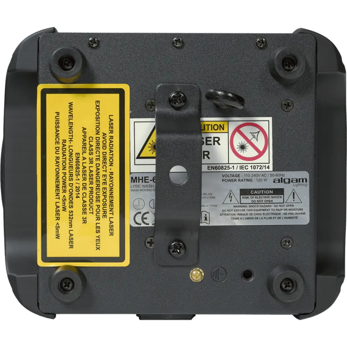 ALGAMLIGHT Luz Led Wash 6 x 15W Rgbw + Láser Verde 200Mw 9