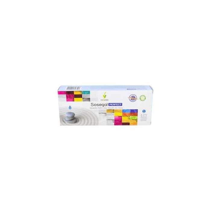 NOVADIET Sosegal Perfect 20 Viales. Complemento para el estado de ánimo y sistema nervioso con Pasiflora, Avena y Vitaminas B