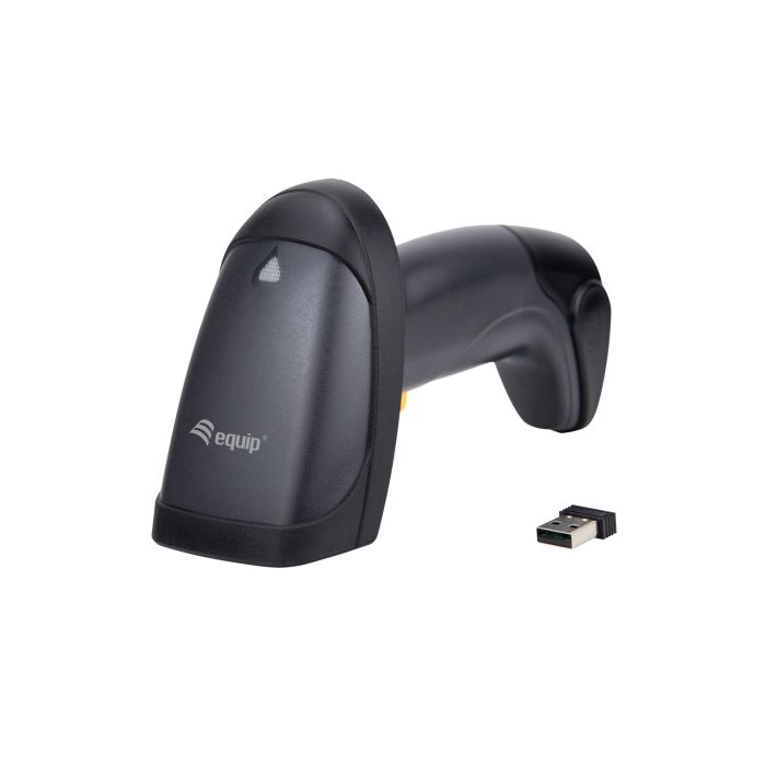 Equip Scanner Codigo de Barras Wireless Laser 1D con Soporte Incluido Equip Scanner Codigo de Barras Wireless Laser 1D con Soporte Incluido
