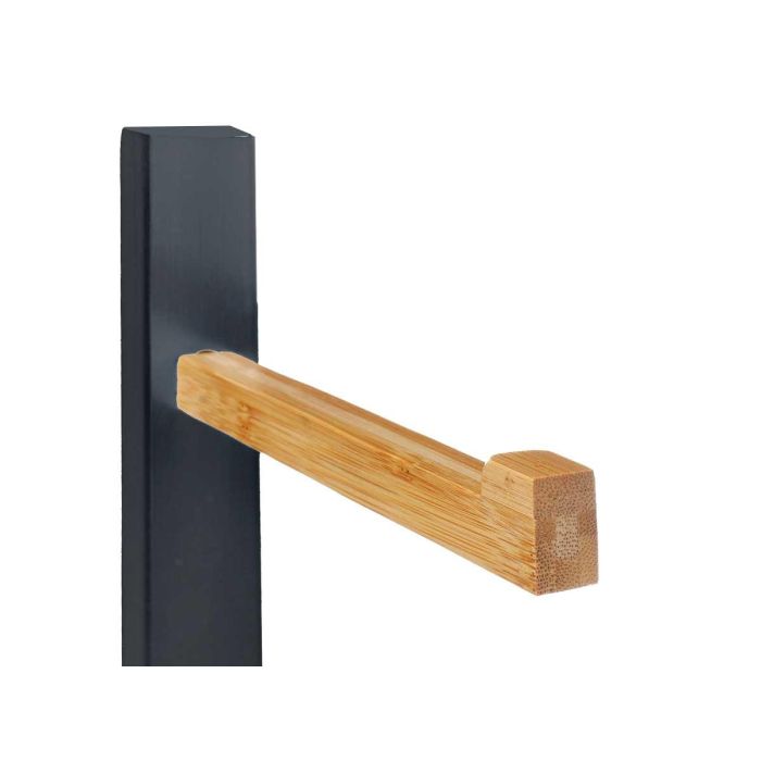 Portarrollos de Bambú Negro 19x71x19 cm - Berilo (8 Unidades) 2 Portarrollos de Bambú Negro 19x71x19 cm - Berilo (8 Unidades) 2