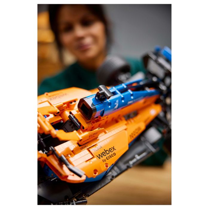 Lego 42141 Technic The McLaren Formula 1 2022 Race Car, modelo a escala F1, kit de construcción para adultos