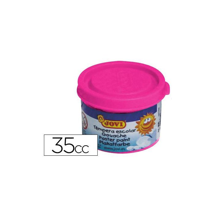 Jovi Témpera Escolar Estuche 5 Botes Magenta De 35 mL