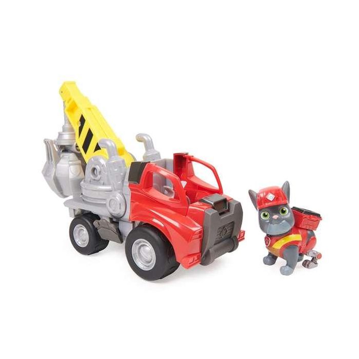 Spin Master 6066539 - Paw Patrol Equipo Rubble Vehículo Camión Grúa Charger con Grúa Extensible, +3 Años 2 Spin Master 6066539 - Paw Patrol Equipo Rubble Vehículo Camión Grúa Charger con Grúa Extensible, +3 Años 2