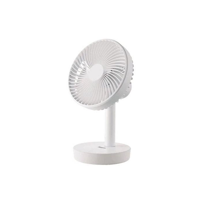 Orbegozo TF 1016 Ventilador de Sobremesa 9W, 16cm, 4000mAh Batería, 11h Autonomía, 4 Velocidades, Oscilante 90° Orbegozo TF 1016 Ventilador de Sobremesa 9W, 16cm, 4000mAh Batería, 11h Autonomía, 4 Velocidades, Oscilante 90°