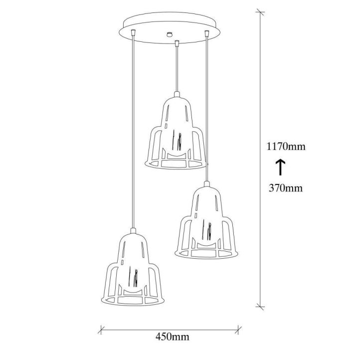 Lámpara Colgante "Sorocaba" [OPV-892OPV1780] 1