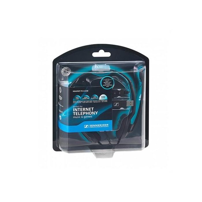 EPOS PC 8 USB. Product type: Headset. Connectivity technology: Wired. Recommended usage: Office/Call center. Headphone frequency: 42 - 17000 Hz. Cable 2 EPOS PC 8 USB. Product type: Headset. Connectivity technology: Wired. Recommended usage: Office/Call center. Headphone frequency: 42 - 17000 Hz. Cable 2