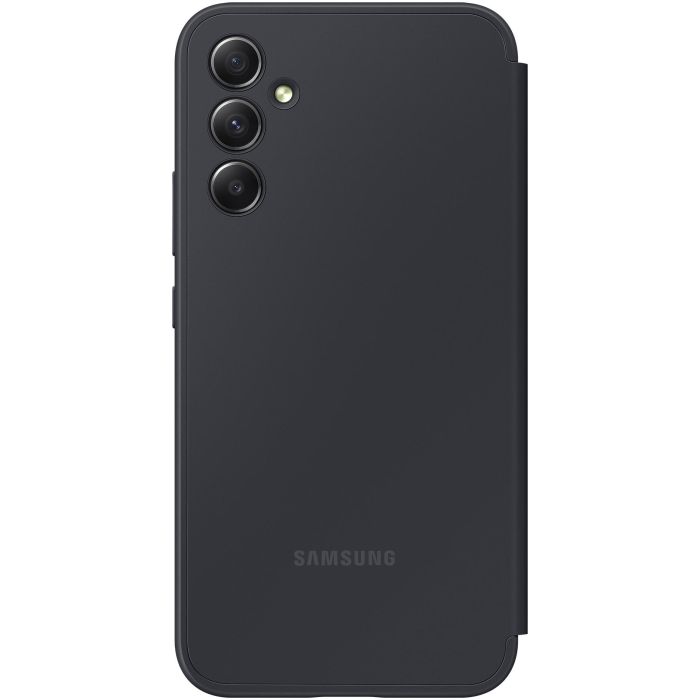 Samsung EF-ZA346 Smart View Wallet Case para Galaxy A34 5G, Funda Cartera con Bolsillo para Tarjetas, Negro, 6.6" 1