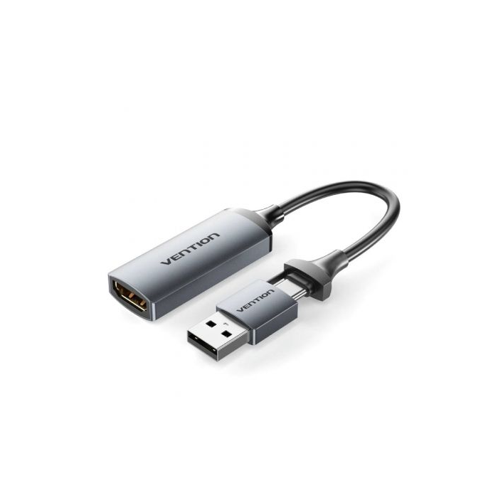 Adaptador USB-C a HDMI Vention ACWHA 10 cm