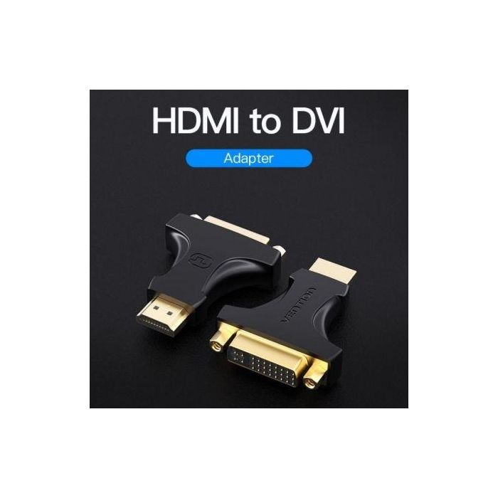 Adaptador HDMI Vention AIKB0/ HDMI Macho - DVI (24+5) Hembra 3