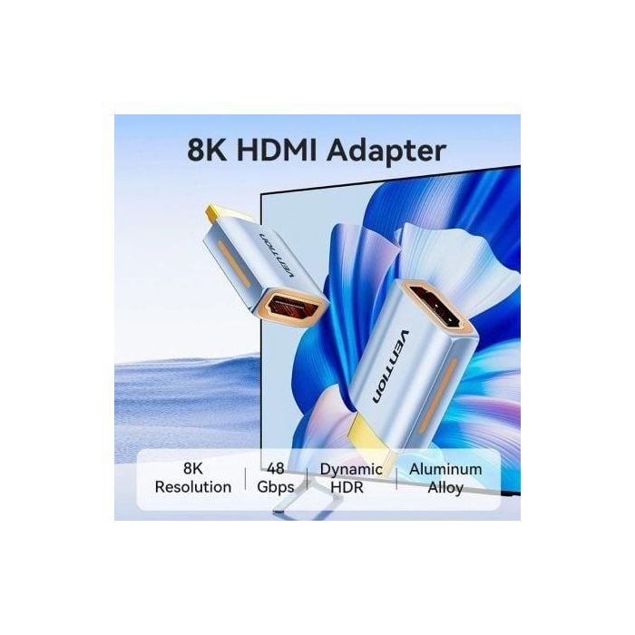 Adaptador HDMI 8K Vention AIVH0/ HDMI Macho - HDMI Hembra 1