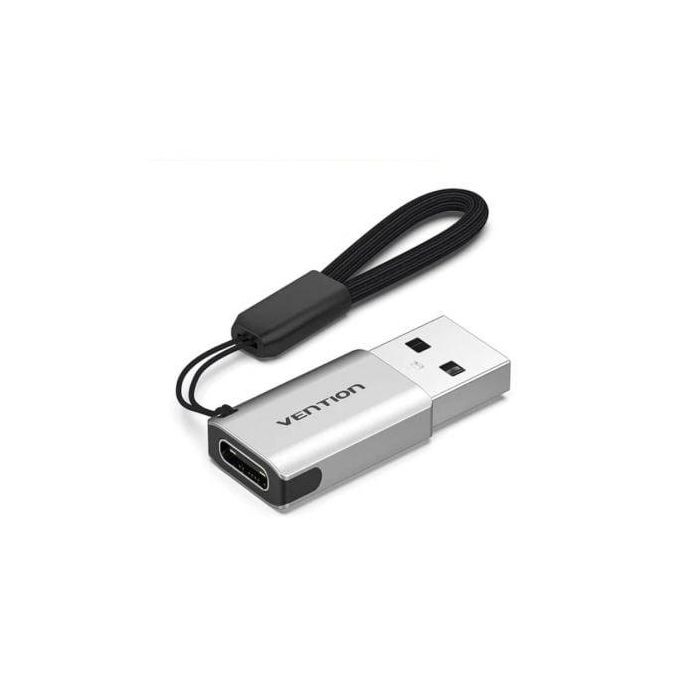 Adaptador USB 3.0 Vention CDPH0/ USB Macho - USB Tipo-C Hembra