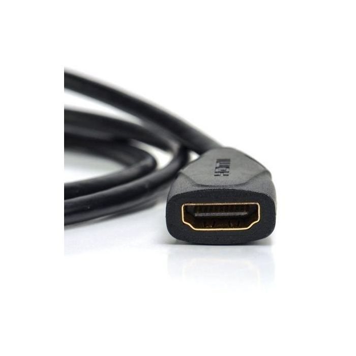 Cable Alargador Micro HDMI 4K Vention ABBBF/ Micro HDMI Macho - HDMI Hembra/ 1m/ Negro 2