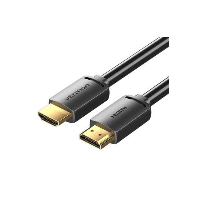 Cable HDMI 2.0 4K Vention ALJBH/ HDMI Macho - HDMI Macho/ 2m/ Negro