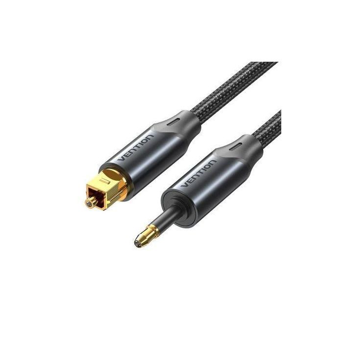 Cable de Audio de Fibra óptica Vention BKCBG/ 1.5m/ Negro