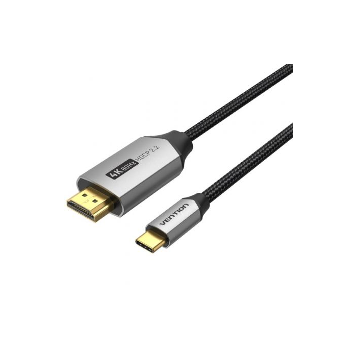 Cable USB-C a HDMI Vention CRBBF 1 m