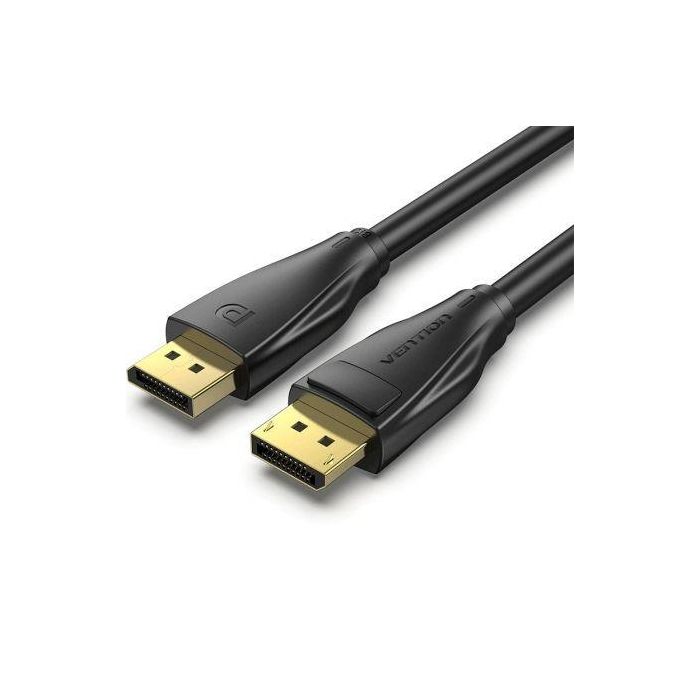 Cable Displayport 1.4 8K Vention HCDBG/ Displayport Macho - Displayport Macho/ 1.5m/ Negro