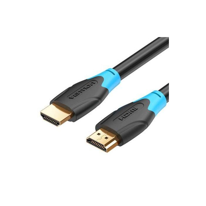 Cable HDMI 2.0 4K Vention AACBF/ HDMI Macho - HDMI Macho/ 1m/ Negro 1