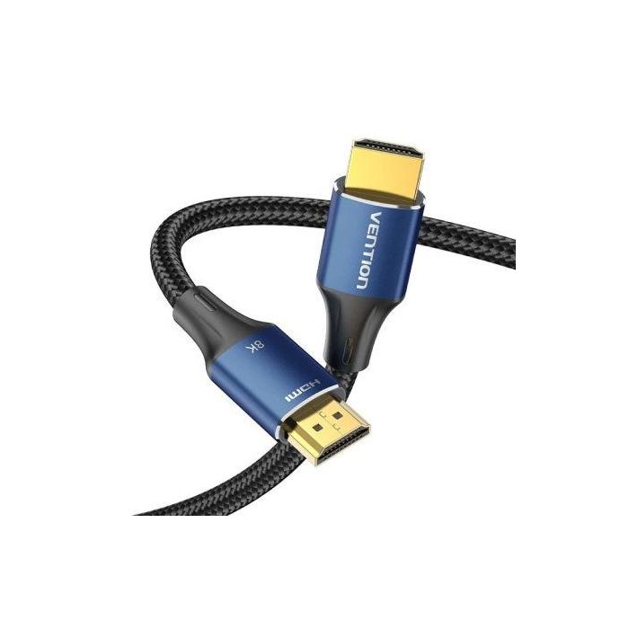 Cable HDMI 2.1 8K Vention ALGLF/ HDMI Macho - HDMI Macho/ 1m/ Azul 2