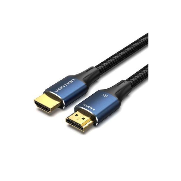 Cable HDMI 2.1 8K Vention ALGLF/ HDMI Macho - HDMI Macho/ 1m/ Azul