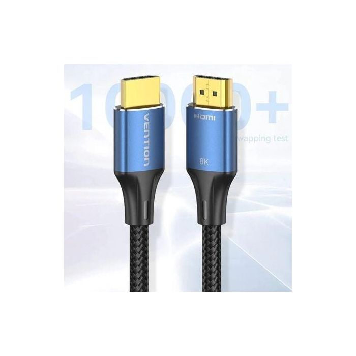 Cable HDMI 2.1 8K Vention ALGLG/ HDMI Macho - HDMI Macho/ 1,5m/ Azul 3