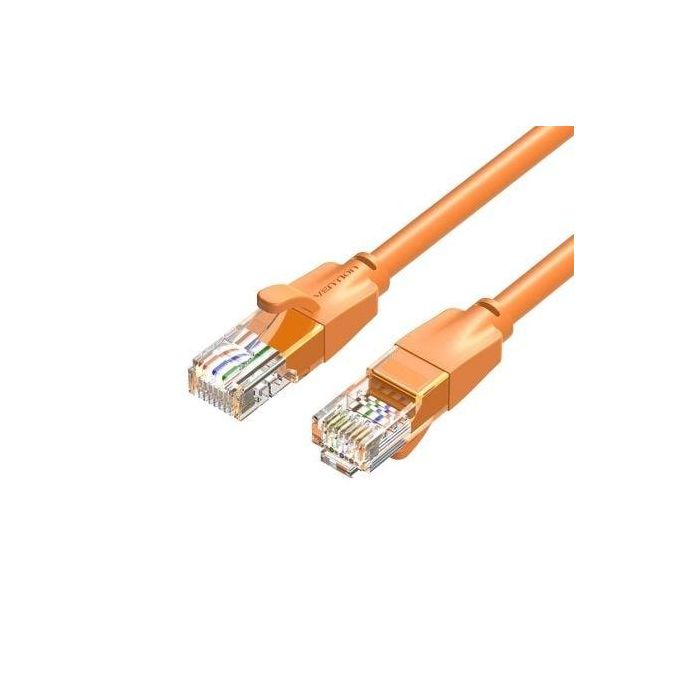 Cable de Red RJ45 UTP Vention IBEOH Cat.6/ 2m/ Naranja