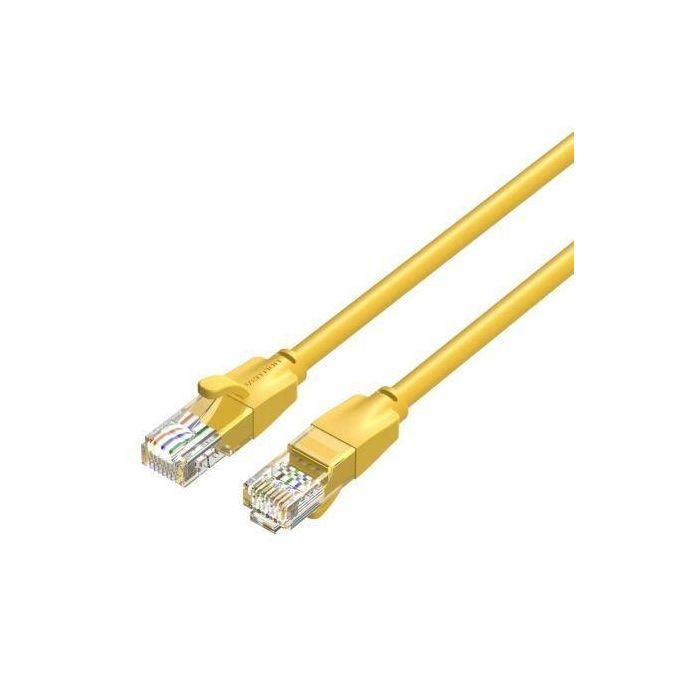 Cable de Red RJ45 UTP Vention IBEYF Cat.6/ 1m/ Amarillo