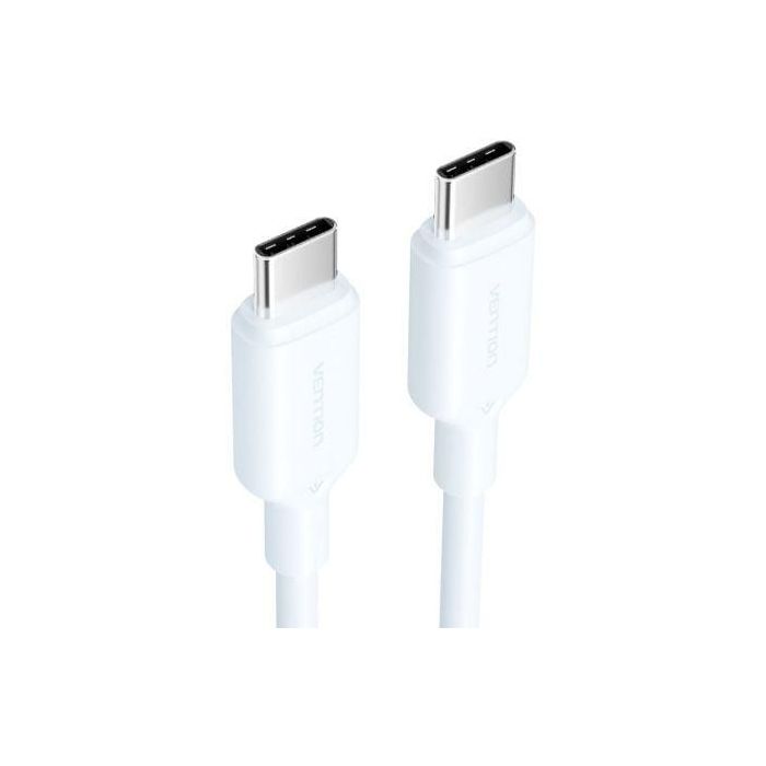 Cable USB 2.0 Tipo-C 3A Vention TRCSH/ USB Tipo-C Macho - USB Tipo-C Macho/ Hasta 60W/ 480Mbps/ 2m/ Azul 1