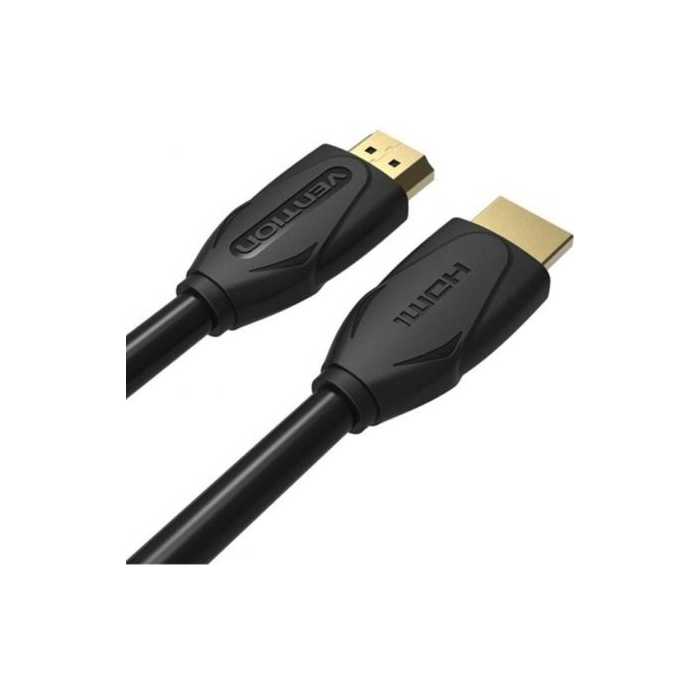 Cable HDMI 2.0 4K Vention VAA-B04-B200/ HDMI Macho - HDMI Macho/ 2m/ Negro