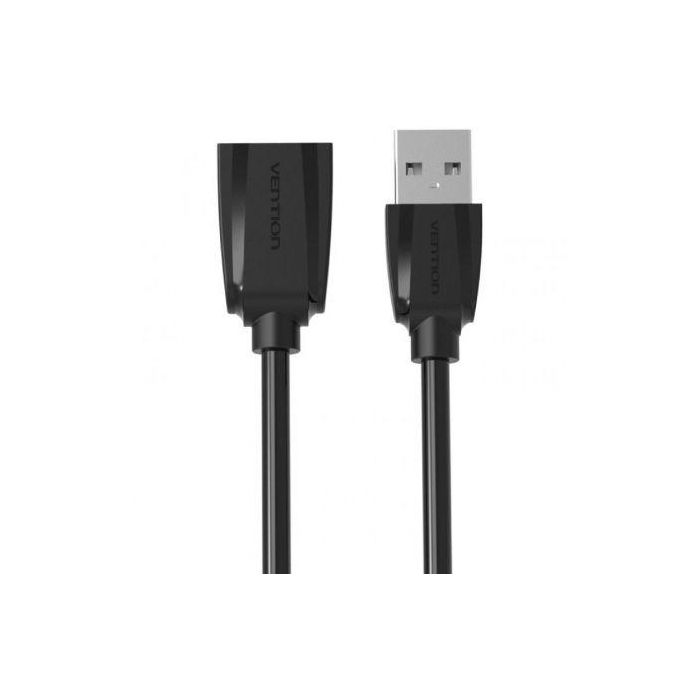 Cable Alargador USB 2.0 Vention VAS-A44-B050/ USB Macho - USB Hembra/ 50cm/ Negro 2