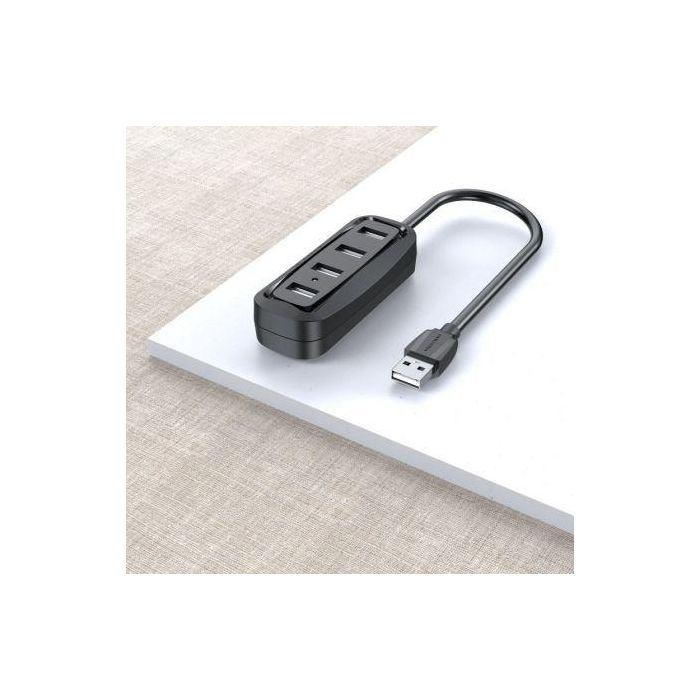 Hub USB Vention VAS-J43-B015/ 4xUSB/ 15cm 2
