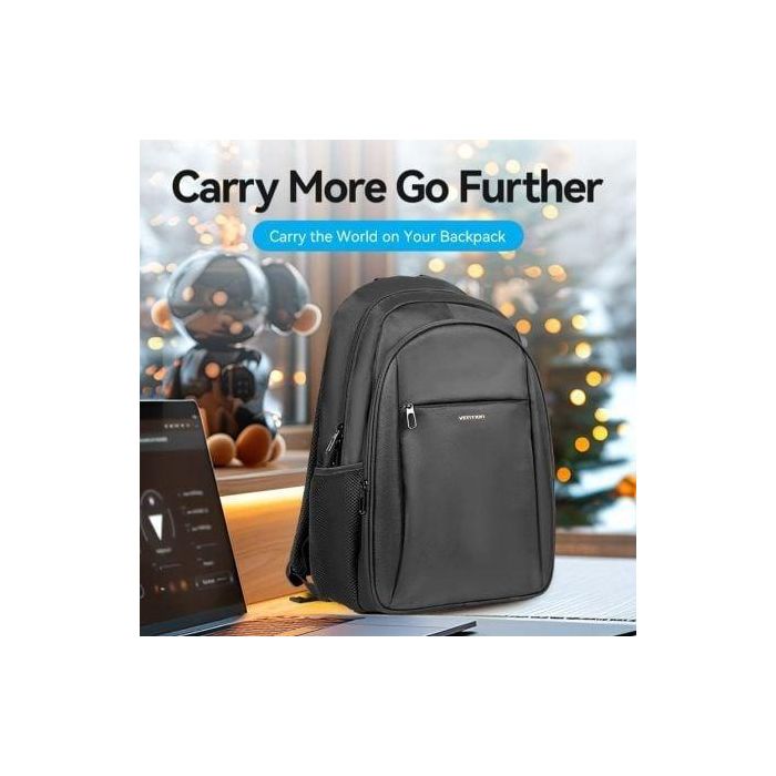 Mochila Vention KRMB0 para Portátiles hasta 15.6"/ 20L/ Negra 1