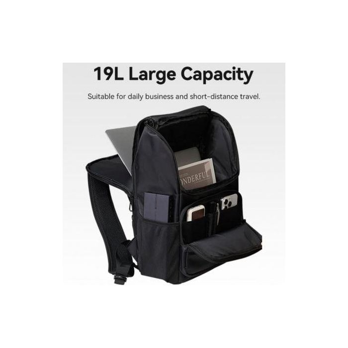Mochila Vention KROB0 para Portátiles hasta 15.6"/ 19L/ Impermeable/ Negra 4 Mochila Vention KROB0 para Portátiles hasta 15.6"/ 19L/ Impermeable/ Negra 4