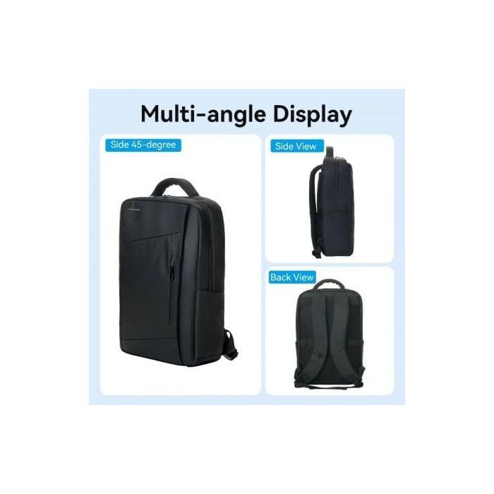 Mochila Vention KRRB0 para Portátiles hasta 15.6"/ 20L/ Impermeable/ Negra 2 Mochila Vention KRRB0 para Portátiles hasta 15.6"/ 20L/ Impermeable/ Negra 2