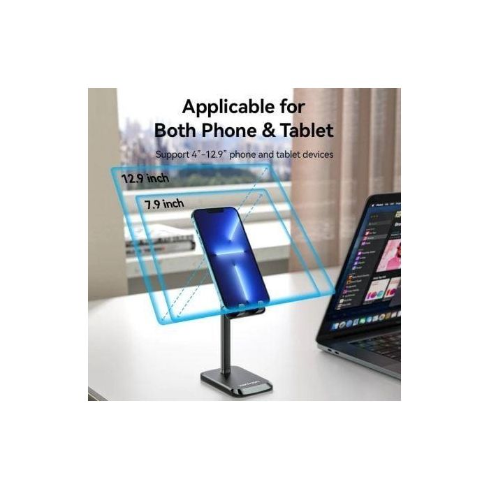 Soporte para Smartphone/Tablet Vention KCQB0/ Negro 1