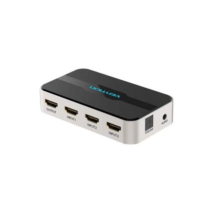 Duplicador HDMI Vention AFJH0/ 3xHDMI Hembra - HDMI Macho / 1xAudio 1